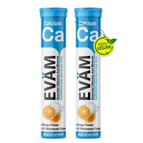 EVÄM Calcium Brausetabletten - 2er Pack