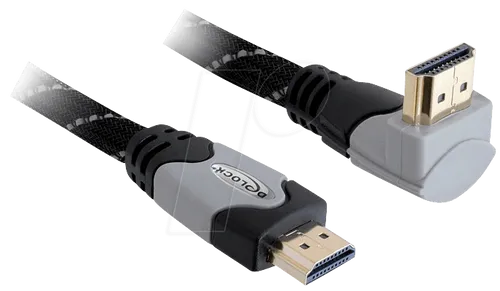 DELOCK 82993 - High Speed HDMI Kabel gewinkelt nach oben 1 m