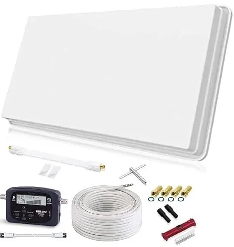 SELFSAT H30D1+ SET Flachantenne für Full HD und 4K UHD