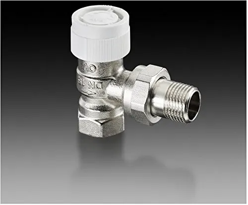 OVENTROP Thermostatventil Baureihe AV 9 DN 10, PN 10, Eck Ventilunterteil