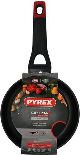 Pyrex Bratpfanne Aluminium 24cm - Leichte 6 Stück Aluminium Pfannen, ideal für müheloses Braten und gleichmäßige Wärmeverteilung.