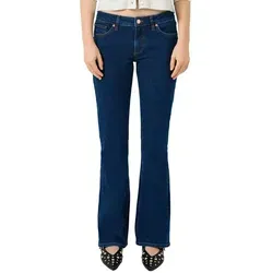QS Jeans Catie Slim Fit Bootcut Leg - Stylische Slim Fit Jeans mit mittelhohem Bund und Bootcut Beinen. Aus elastischem Baumwollmix für einen bequemen Sitz. Perfekt für jeden Anlass mit klassischem 5-Pocket-Design.