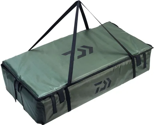 Daiwa Black Widow Carp Craddle 100x50cm - Abhakmatte für Karpfen, 100 x 50 cm, schützt den Fisch beim Abhaken und sorgt für eine sichere Handhabung.