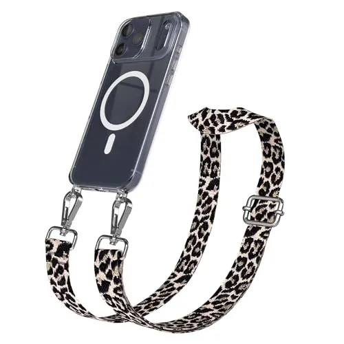 EAZY CASE Handykette - Verstellbares Taschenband für iPhone 17 Pro Max - Handy-Umhängetaschen & Hüllen mit Umhängeband, vielseitig einsetzbar als modisches Accessoire oder praktische Umhängetasche mit verstellbarer Länge für optimalen Tragekomfort.