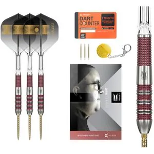 Target-Darts Dartpfeile Stephen Bunting 95K SP, mit Metallspitze, 22g, 3 Stück