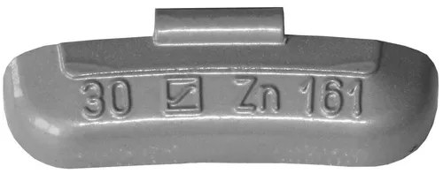 Auswuchtgewichte 100 Stück Zink Stahlfelgen 30g Typ 161 HOFMANN Schlaggewichte