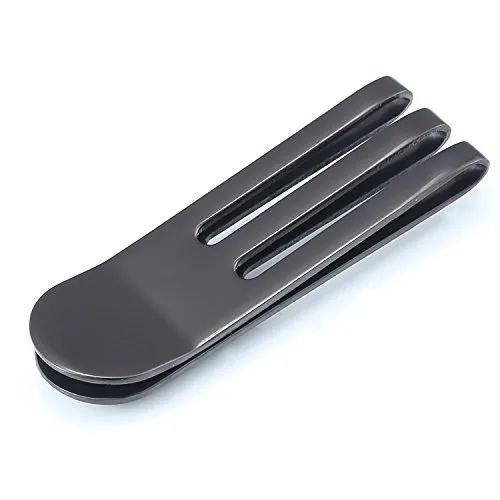 DonDon Herren Geldscheinklammer – Black Lines