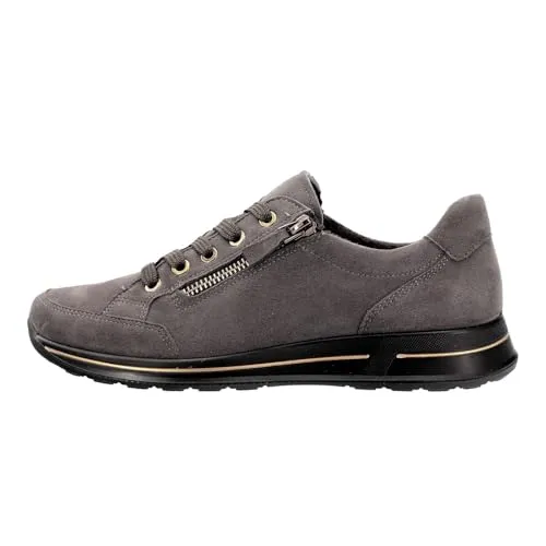 ara Damen Osaka Sneaker - Komfortabler Street Style in 39 EU Weit - Damen-Sneaker mit Wechselfussbett für individuellen Komfort und High Soft Bamboo-Technologie für ein angenehmes Tragegefühl.