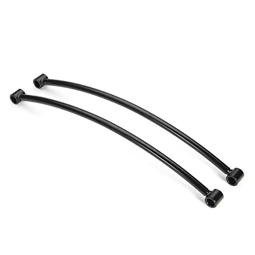 C-FUNN Paar hintere Kotflügelschienenhalterung Halterung für Harley Cruiser Cafe Bobber - Schwarz