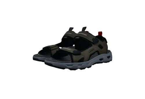Salamander Trekkingsandale - Sportlicher Sommerschuh mit Fußbett in Dunkelgrün, Größe 45 EU - Ideal für Outdoor-Aktivitäten: Diese sportliche Sandale bietet mit ihrem Fußbett und den Klettverschlüssen optimalen Tragekomfort und Halt.