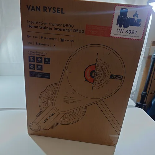 Van Rysel D500 Interaktiver Rollentrainer Smart Trainer HT D500 V2