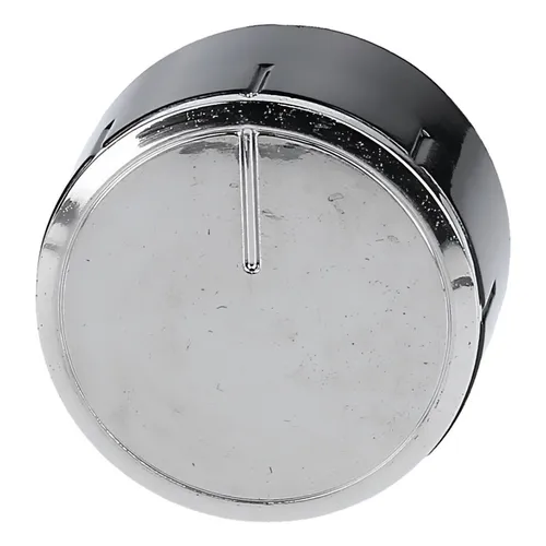 Drehgriff Knopf silber passend für Bosch BSH 616100 Gaskochmulde Gas Kochstelle