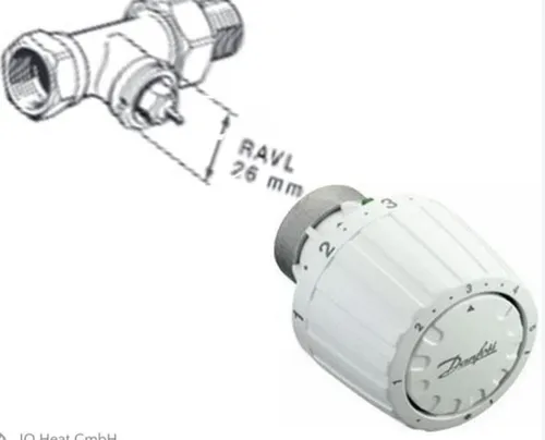 DANFOSS Thermostatkopf RA/VL 2950 013G2950 Heizkörper Regler