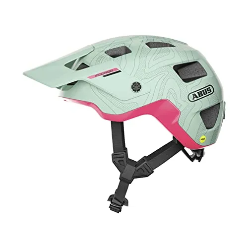 ABUS MTB-Helm MoDrop MIPS - sicherer und individueller Fahrradhelm für Mountainbiker - Fahrradhelm: robuster Unisex Helm mit MIPS-Technologie für verbesserten Aufprallschutz und individuelle Passform - ideal für abenteuerliche Trails und Offroad-Fahrer.