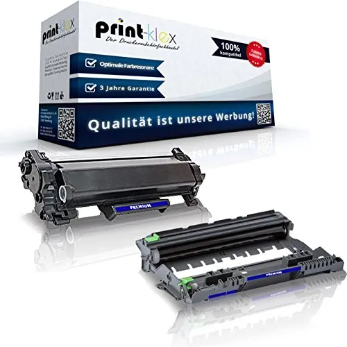 Print-Klex Trommel & Toner für Brother DR2400 & TN2420 - Kompatible Tonerkartusche und Trommeleinheit aus der Office Line Serie, ideal für zahlreiche Brother Drucker. Einfach einsetzen und sofort drucken – für eine hohe Druckqualität und Zuverlässigkeit.