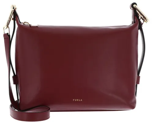 Furla Schultertasche Tonie Hobo Bag aus echtem Leder - Elegante Schultertasche mit geräumigem Hauptfach, ideal für den Alltag. Aus hochwertigem Leder gefertigt, bietet sie viel Platz und einen abnehmbaren Schulterriemen für flexiblen Tragekomfort.