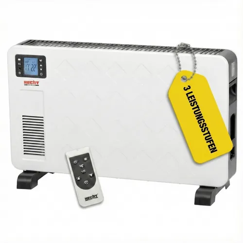 Heizkörper Heizstrahler Elektro 2in1 15-20m 1000W 1300W 2300W Heizung Heizlüfter