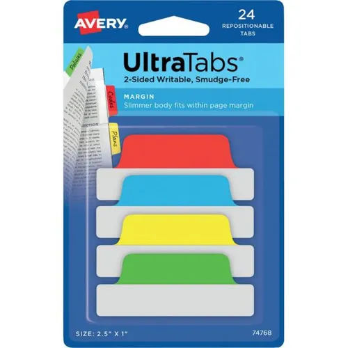 Avery Zweckform Haftstreifen UltraTabs Klas 63,5 x 25 mm
