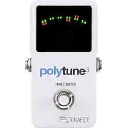 Produktbild TC Electronic Polytune 3 Gitarrenstimmgerät Weiß