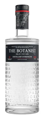 The Botanist Distillers Strength 50% - Intensiver Premium-Gin mit 22 Wildkräutern - Premium-Gin von der schottischen Insel Islay, mit 50% Vol. und einzigartigem Aromaprofil dank 22 Wildkräutern – ideal für Cocktails oder pur mit Tonic.