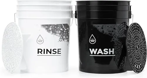 CLEANTECH CO Set: 2X Wascheimer 20L in weiß von CLEANTECH CO