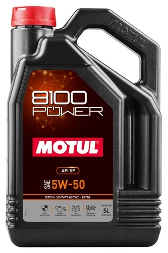 MOTUL 8100 POWER 5W50 Motoröl 5L für Ford