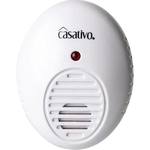Casativo 3er-Set Ultraschall-Insektenvertreiber für Steckdose - Ultraschall-Insektenvertreiber für Räume bis 47 m²: Effektiv gegen Mücken und Fliegen, einfach anschließen und lästige Schädlinge fernhalten – ganz ohne Chemie und geräuschlos.