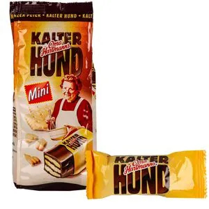 Oma-Hartmanns Kekse Kalter Hund Mini, einzeln verpackt