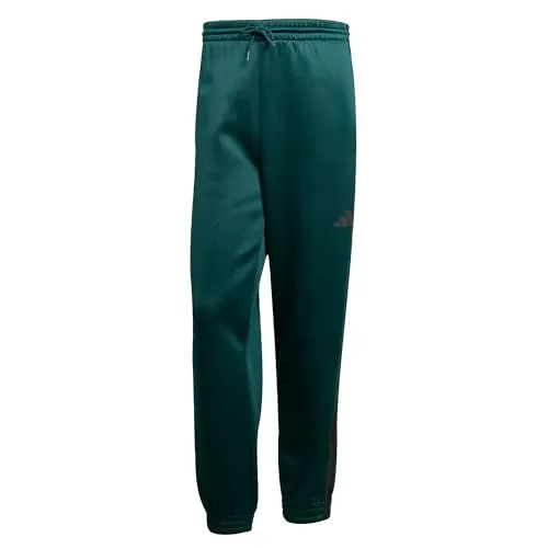 adidas Sportswear Sporthose M STADIUM PT (1-tlg) blau S - Kinderhosen aus 67% Polyester und 33% Baumwolle, ideal für sportliche Aktivitäten wie Laufen, mit lockerer Passform und praktischem Kordelverschluss.