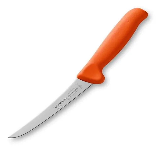 F. DICK Ausbeinmesser, Semi-Flex, Metzgermesser MasterGrip (Messer mit Klinge 15 cm, X55CrMo14 Stahl, nichtrostend, 56 HRC) 82882151-53 - Orange