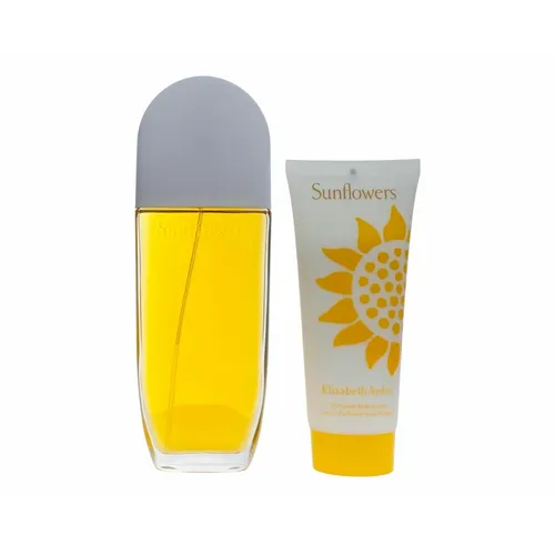 Elizabeth Arden Sunflowers Set: Sunflowers Eau De Toilette und Body Lotion - Geschenkbox mit 100 ml Eau De Toilette und 100 ml Body Lotion, ideal für Tag und Nacht, für einen frischen, blumigen Duft.