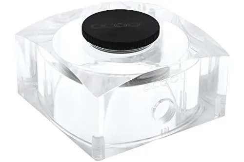 Alphacool Eisdecke DDC/D5 Ausgleichsbehälter - Einzelner Ausgleichsbehälter für die Alphacool Eisdecke, ideal für optimale Kühlleistung und einfache Integration in Ihr System.