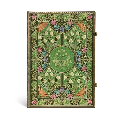 Produktbild Paperblanks Blühende Poesie Notizbuch Grande Unliniert, Grande (300 x 210)