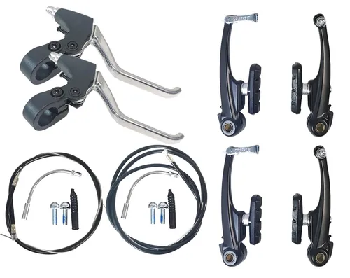 Cantilever Bremsen Set vorne + hinten V-Brake Fahrradbremse + Züge + Beläge
