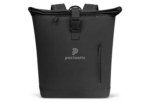 Pactastic XL breiter Rolltop Laptop-Rucksack - Tagesrucksäcke: Leichter, wasserabweisender Rucksack (750g) mit verstellbaren Gurten und großem Laptopfach für Notebooks bis 17,4 Zoll - ideal für Büro, Freizeit und Reisen.