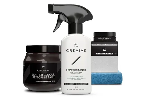 CREVIVE Lederpflegeset 8-teilig von CREVIVE