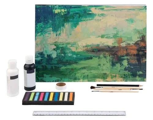 Crelando Malen HomeArtist Artnight weiches Pastell-/Acrylmalerei Set