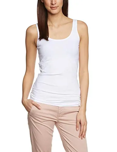 ONLY NOS Damen 15095808 Top, per Pack Weiß (White White), 36 (Herstellergröße: S)