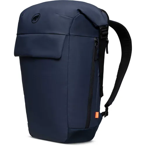 Mammut Seon Courier 20 marine - Alltags-Rucksack für Arbeit und Freizeit - Alltags-Rucksack mit Rolltop-Verschluss, wasserabweisendem Laptop-Fach und Platz für Kletterausrüstung – ideal für aktive Pendler und Sportler.