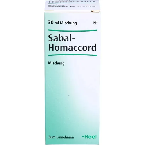 SABAL HOMACCORD Tropfen 30 ml PZN 00893564
