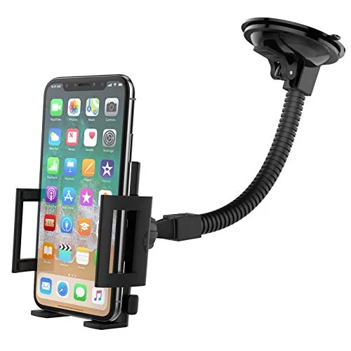 M MONTOLA Handyhalterung Schwanenhals 10cm Universal KFZ Haal KFZ Halter universell fürs Smartphone