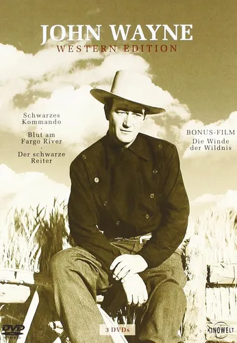 John Wayne - Western Edition [3 DVDs] - Western Filme mit John Wayne, ideal für Fans klassischer Abenteuer und unvergesslicher Geschichten, freigegeben ab 16 Jahren.