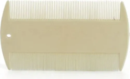 Beeztees Nissenkamm - Hund - Nylon - weiß - 8,5x5x0,1 cm