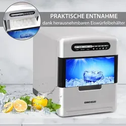 DIGITALER EDELSTAHL EISWÜRFELBEREITER Korai