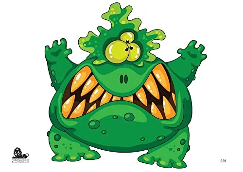 10x Stronghold Fantasyauflage - Monster III - 42 x 59 cm - wasserabweisend/reißfest Scheibenauflage für Pfeil und Bogen