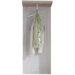 Bega Consult Romance Paneel Holzwerkstoff in Sibiu Lärche - Drohnen - Elegante Garderobe mit 5 Teilen aus robustem Holzwerkstoff, bietet optimalen Stauraum und verleiht Ihrem Eingangsbereich einen warmen Charme.