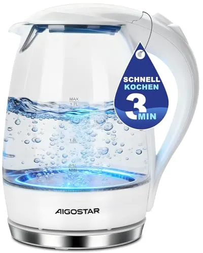 Aigostar Eve Wasserkocher 1,7 Liter von Aigostar