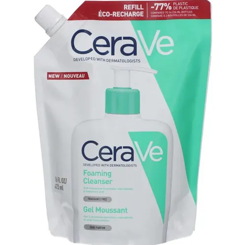 CeraVe Schäumendes Reinigungsgel Nachfüllpack, 473 ml, PZN 19854638