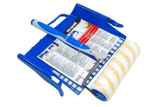Nespoli Teleskop-Farbroller-Set Soft-Touch 25 cm, 3-teilig Farbroller