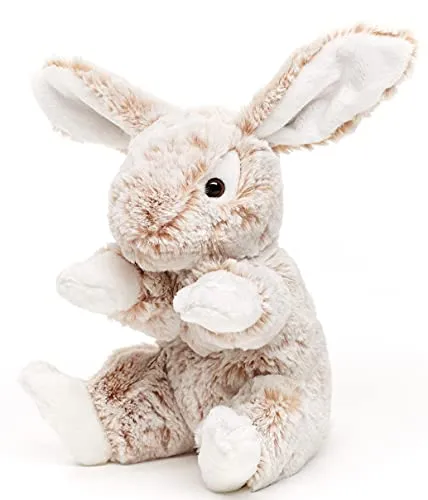 Uni-Toys Kuscheltier Hase mit Schlappohren - superweich und nachhaltig - Kuscheltiere aus 100% recyceltem Füllmaterial, ultraweiches Fell und kinderfreundliches Design, ideal für Babys und Kleinkinder.